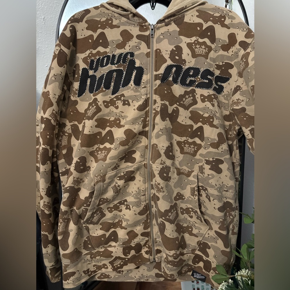 Your Highness OG Desert Camo Zip Hoodie